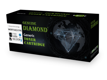 Toner Diamond HP 117A  W2071A Couleur Cyan