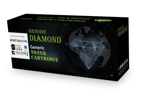 Toner Diamond HP 117A  W2071A Couleur Cyan