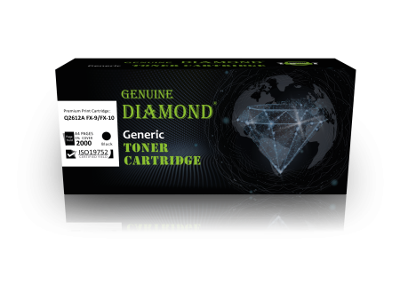 Toner Diamond  HP Q2612A FX-9 FX-10 Universal Couleur Noir