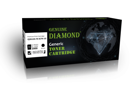 Toner Diamond  HP Q2612A FX-9 FX-10 Universal Couleur Noir