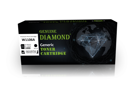 Toner Diamond HP W1106A Couleur Noir