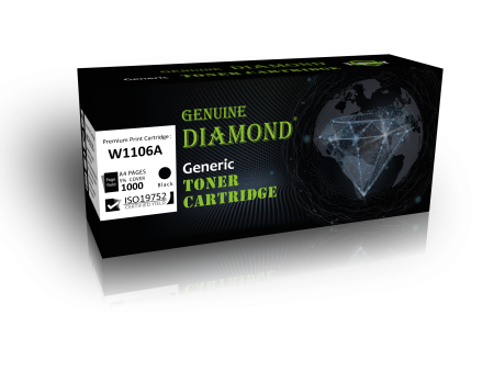 Toner Diamond HP W1106A Couleur Noir