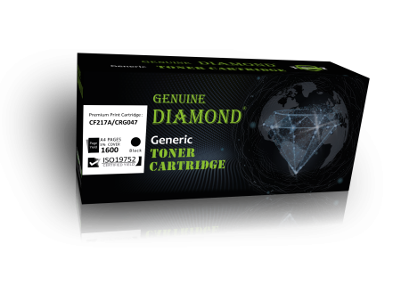 Toner Diamond  HP 17A (CF217A) CANON CRG047 Couleur Noir