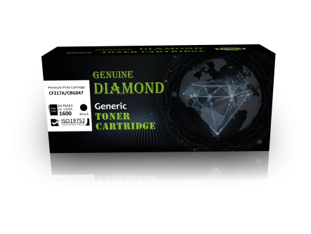 Toner Diamond  HP 17A (CF217A) CANON CRG047 Couleur Noir