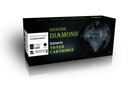 Toner Diamond  HP 30A (CF230A) CANON CRG051 Couleur Noir