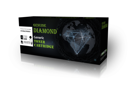 Toner Diamond  HP 30A (CF230A) CANON CRG051 Couleur Noir