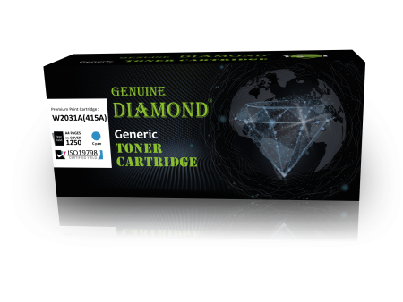 Toner Diamond HP 415A W2031A couleur cyan