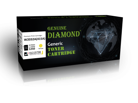 Toner Diamond HP 415A W2032A couleur yellow