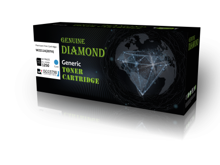 Toner Diamond HP 207A  W2211A Couleur Cyan