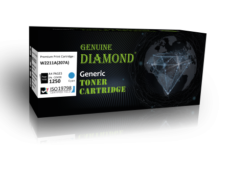 Toner Diamond HP 207A  W2211A Couleur Cyan