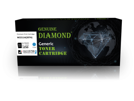 Toner Diamond HP 207A  W2211A Couleur Cyan