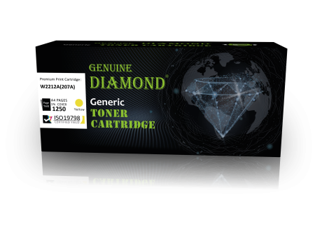 Toner Diamond  HP 207A  W2212A couleur yellow