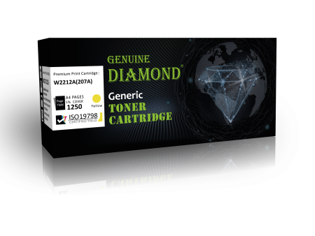 Toner Diamond  HP 207A  W2212A couleur yellow