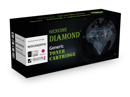 Toner Diamond  HP 207A  W2213A couleur magenta