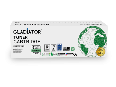 Toner Gladiator HP 126A  130A CE312A CF352A Couleur Yellow