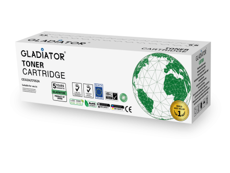 Toner Gladiator HP 126A  130A CE312A CF352A Couleur Yellow