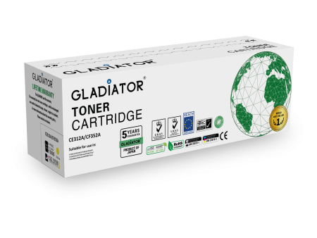 Toner Gladiator HP 126A  130A CE312A CF352A Couleur Yellow