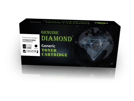 Toner Diamond  HP CF540A  CF400A CANON  CRG-054  045 Couleur Noir