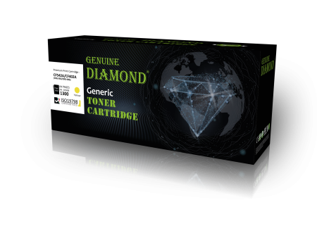 Toner Diamond HP CF542A CF402A CANON  CRG-054  045 Couleur Yellow