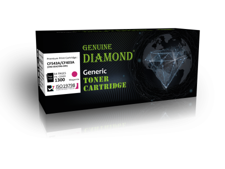 Toner Diamond  HP CF543A CF403A CANON  CRG-054  045 Couleur Magenta