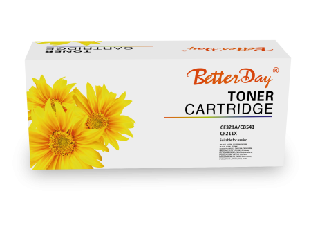 Toner Better Day HP CE321A CB541 CF211X Couleur Cyan