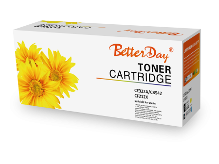 Toner Better Day HP CE322A CB542 CF212X Couleur Yellow