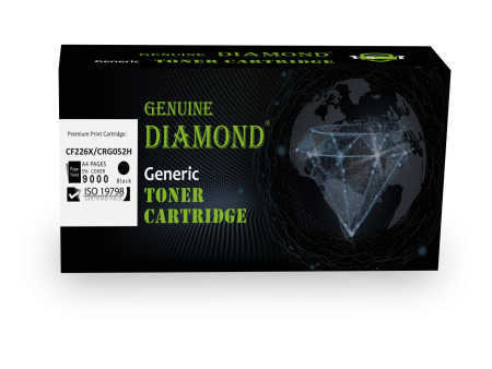 Toner Diamond HP CF226X CANON CRG052H Couleur Noir