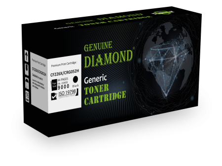 Toner Diamond HP CF226X CANON CRG052H Couleur Noir