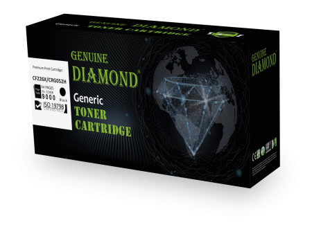 Toner Diamond HP CF226X CANON CRG052H Couleur Noir