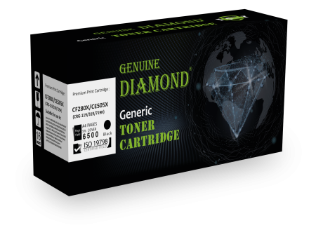 Toner Diamond  HP CF280X CE505X CANON CRG-119 319 719