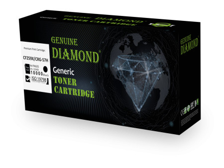 Toner Diamond HP CF259X couleur noir sans puce