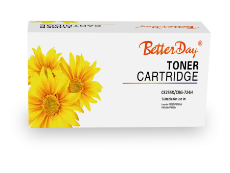 Toner Better Day HP CE255X  CRG-724H couleur noir