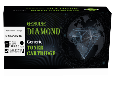 Toner Diamond HP CF281A  CANON CRG-039 couleur noir