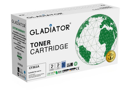 Toner Gladiator HP 508A CF361A couleur cyan