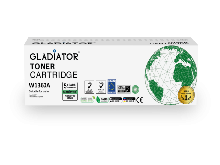 Toner Gladiator HP 136A (W1360A) sans puce