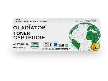 Toner Gladiator HP 415A W2033A Couleur Magenta