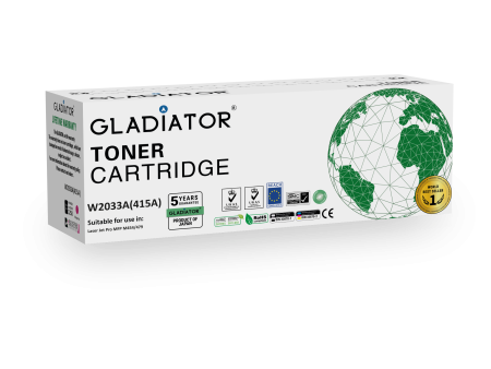 Toner Gladiator HP 415A W2033A Couleur Magenta