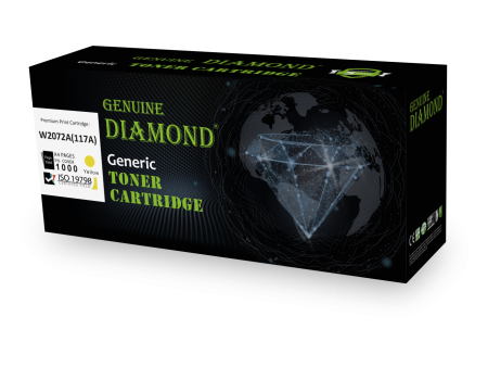 Toner Diamond HP 117A  W2072A Couleur Yellow