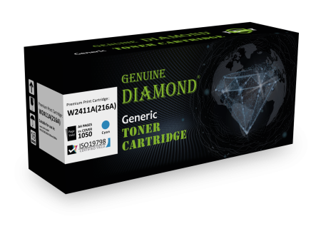 Toner Diamond  HP 216A  W2411A couleur cyan