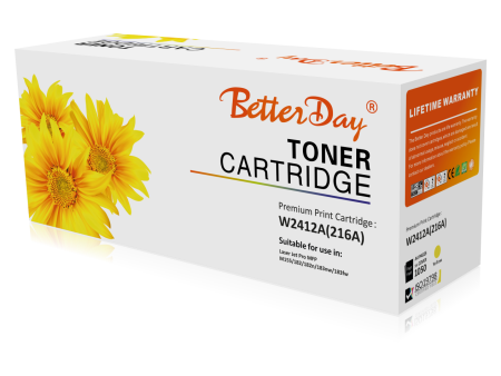 Toner BetterDay HP 216A  W2412A couleur yellow