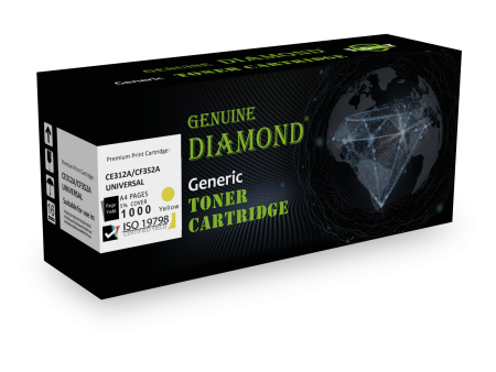 Toner Diamond  HP 126A  130A CE312A CF352A Couleur Yellow