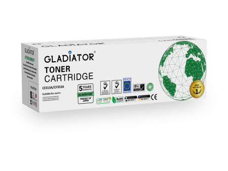 Toner Gladiator HP 126A  130A CE313A CF353A Couleur Magenta