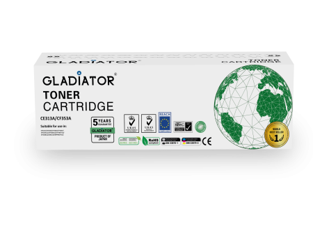 Toner Gladiator HP 126A  130A CE313A CF353A Couleur Magenta