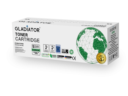 Toner Gladiator HP CF540A  CF400A CANON  CRG-054  045 Couleur Noir