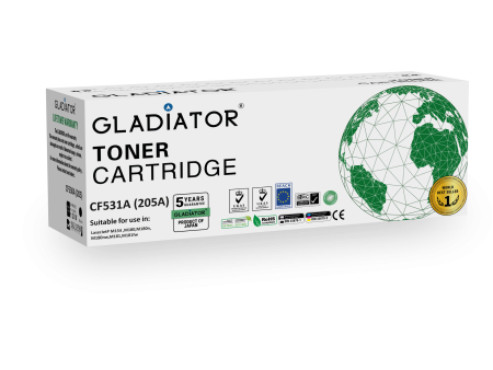 Toner Gladiator HP 205A CF531A Couleur Cyan