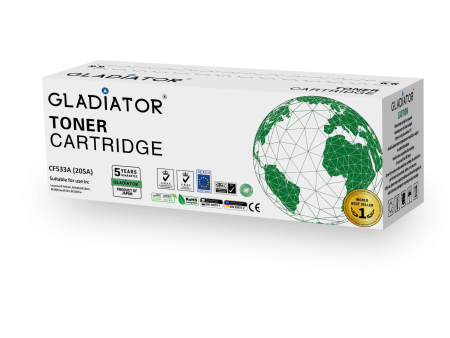 Toner Gladiator HP 205A CF533A Couleur Magenta