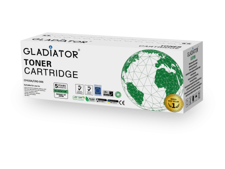 Toner Gladiator HP CF410A CRG-046 Couleur Noir