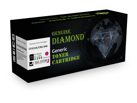 Toner Diamond HP CF413A CRG-046 Couleur Magenta