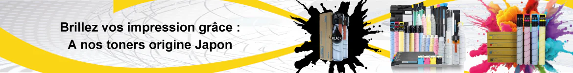 Brillez vos impressions grâce a nos toner origine japon